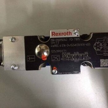 R9015146644WREE6E08-3X/M/24F1德国力士乐Rexroth比例阀