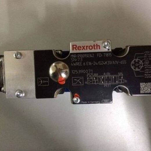 德国力士乐Rexroth比例阀4WRAE10EA30-2X/G24N9K31/F1V