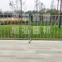 杭州輪式鐵馬出租-帶輪子鐵馬護欄租賃