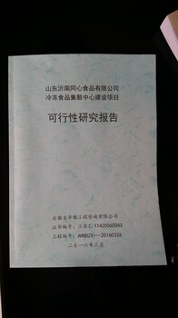 菏泽可行性报告代写立项报告