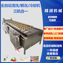 包裝袋清洗機蔬菜清洗設(shè)備流水線中藥材清洗機全自動洗菜機