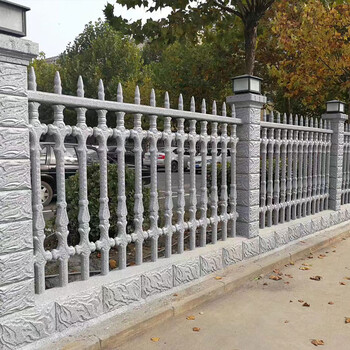 許昌水泥仿藤護欄河道園林景觀混凝土仿木仿樹皮古欄桿柵欄防護欄