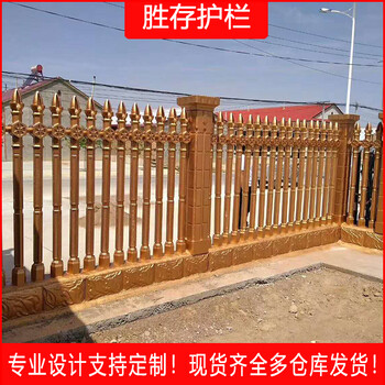 江門水泥仿木護(hù)欄仿藤樹皮柵欄圍欄河道橋梁街道混凝土仿木紋欄桿