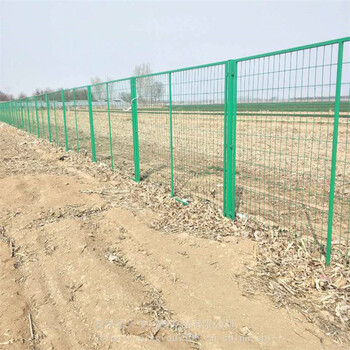 扁铁框架护栏网-园林护栏网-绿色养殖围网