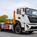 25噸勾臂垃圾車東風天龍后雙橋勾臂式垃圾車