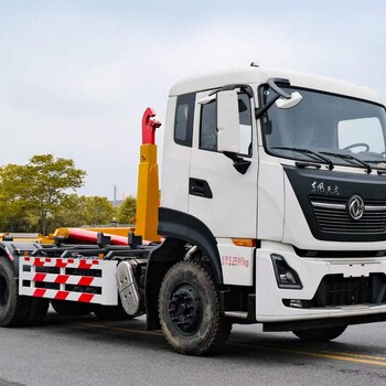 25噸勾臂垃圾車東風(fēng)天龍后雙橋勾臂式垃圾車