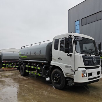 東風(fēng)天錦15噸灑水車礦區(qū)道路綠化噴灑抑塵多用車