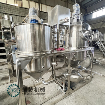 小型菜籽油設備,成品食用油生產加工設備,QS標準食用油煉油機