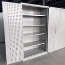 天津車間工具柜，層板式工具柜，雙開門工具柜廠家