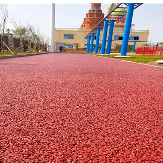 上海长宁生产水泥压花路面彩色混凝土地面材料施工
