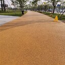 上海普陀露骨料透水混凝土廣場人行道透水路面彩色藝術(shù)地坪
