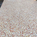 江苏扬州水洗石彩色路面混凝土洗米石地坪