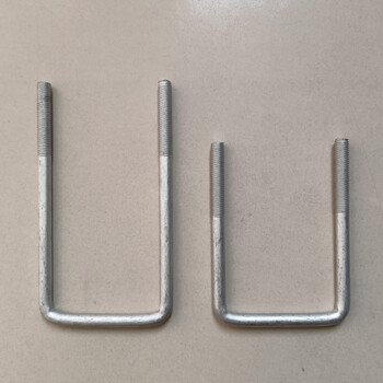 工廠批發(fā)U型螺栓熱鍍鋅U型栓騎馬螺絲水泥墩U型絲加工定制