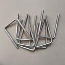 工廠批發(fā)U型螺栓熱鍍鋅U型栓騎馬螺絲水泥墩U型絲質(zhì)量