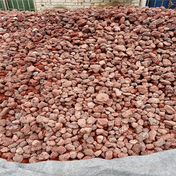 天然火山巖填料廠家供應(yīng)人工濕地用火山巖生物濾料