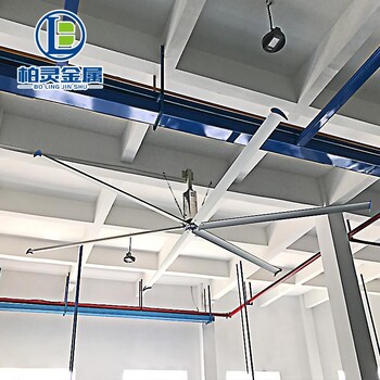 廣州工業(yè)大風(fēng)扇車(chē)間降溫工業(yè)大吊扇7米永磁大吊扇大型風(fēng)扇