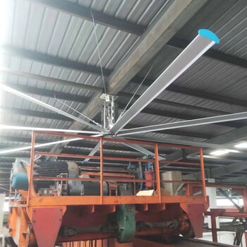 廣州工業(yè)大風(fēng)扇車(chē)間降溫工業(yè)大吊扇7米永磁大吊扇大型風(fēng)扇