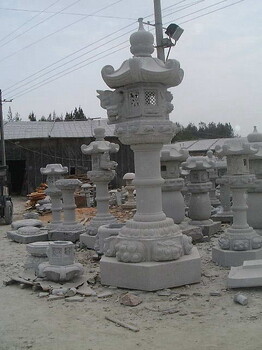 庭院擺件花園設(shè)計(jì)惠安石雕-石燈籠