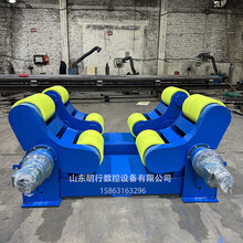 鄂州工廠供應(yīng)5噸10噸20噸焊接滾輪架自動(dòng)焊滾輪架圓形焊接支架圖片