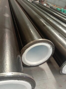 沧州广晟现货供应钢塑复合管衬塑钢管耐磨机械性能好