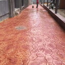 上海廣場水泥壓花地坪施工項目浦東混凝土壓模路面包工包料