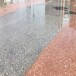 江苏彩色洗砂路面玻璃骨料砾石聚合物防滑地坪适用公园场景