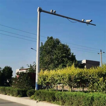 安徽阜陽監控立桿錐桿5米道路監控立桿