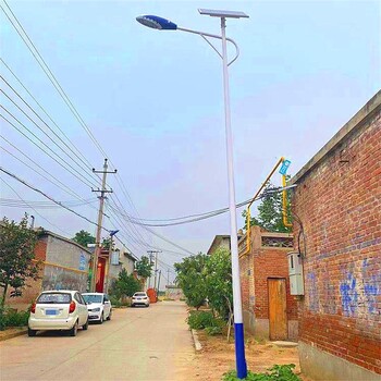 天津太陽(yáng)能路燈5米6米7米路燈，太陽(yáng)能路燈廠(chǎng)家