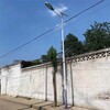 陜西5米太陽能路燈咸陽30瓦農村太陽能路燈