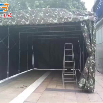 广东深圳大鹏推拉活动雨棚架构稳定厂家