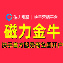 快手磁力金牛代理商快手磁力金牛电商营销平台全国开户