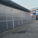 隴南住人宿舍彩鋼房搭建巖棉保溫兩當活動房