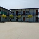 唐山防火廠房鋼結構安裝隊，灤縣工地用臨建房宿舍搭建。