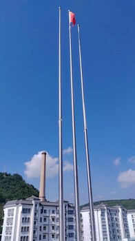延安不銹鋼錐形旗桿廠家學(xué)校幼兒園旗桿戶外旗桿怎么賣
