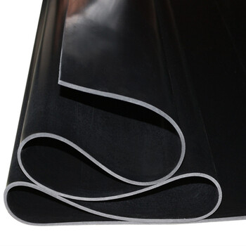 黑色橡胶板可地面铺设橡胶卷板机械橡胶垫