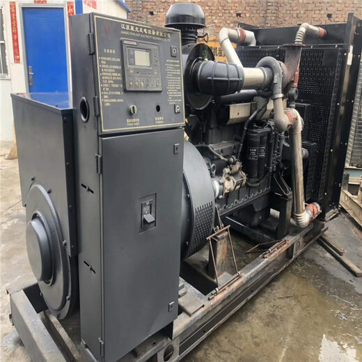 上海南汇静音式发电机回收康明斯柴油发电机组回收