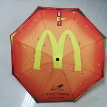 鹤山迷雨伞印LOGO数码印伞面材质