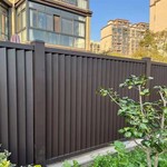 西安栅栏式铝合金围栏现代简约铝艺护栏货源充足