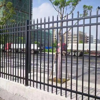 西安锌钢围墙护栏小区庭院栅栏方管护栏陕西铁艺围栏生产厂家