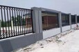 西安锌钢围墙护栏学校护栏院墙护栏工厂铁艺护栏可包安装