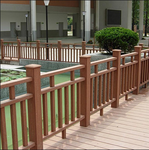 西安木塑护栏栏杆户外景观塑木护栏栅栏木塑装饰护栏