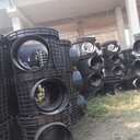 甘肅平?jīng)鰶艽hHDPE塑料檢查井700/630井筒管溜槽三通井彎頭井