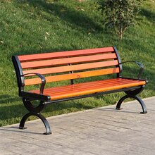公园椅户外靠背长椅长凳子铁艺休闲长条室外庭院广场防腐实木椅子