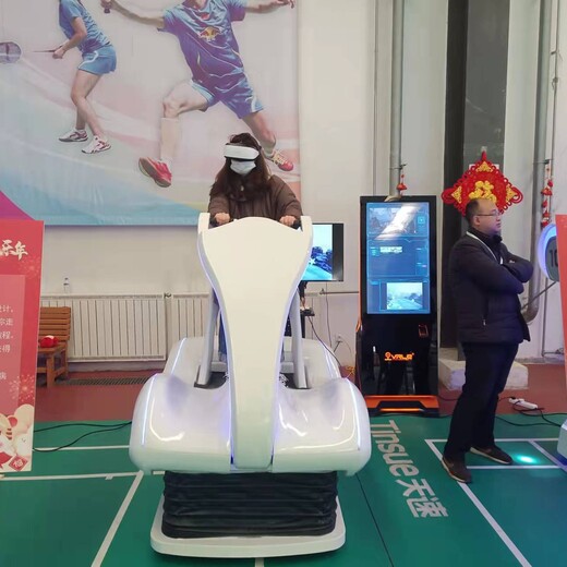 承德VR賽車模擬器出租VR天地行VR滑雪租賃VR劃船