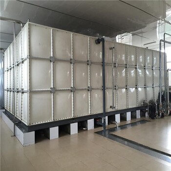 阿拉善盟玻璃钢水箱施工方案、水产玻璃钢水箱