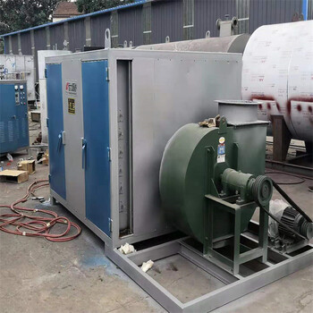 210KW电加热红外线热风炉工业电热风炉使用方法