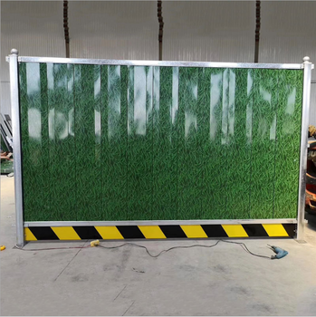 金華2.0米彩鋼圍擋道路施工安全臨時圍欄市政工程小草鐵皮擋板