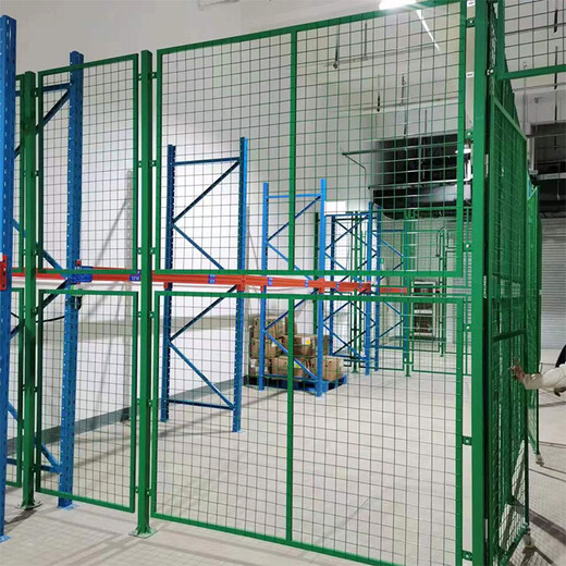 淳安3.0米工厂设备防护网仓库货物隔断栅栏加固车间隔离网厂家