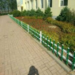 永嘉PVC塑钢草坪护栏花园花池小区庭院围栏户外绿化隔离栏