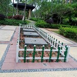 平阳塑钢PVC草坪护栏庭院公园市政绿化园林户外防腐花坛花园